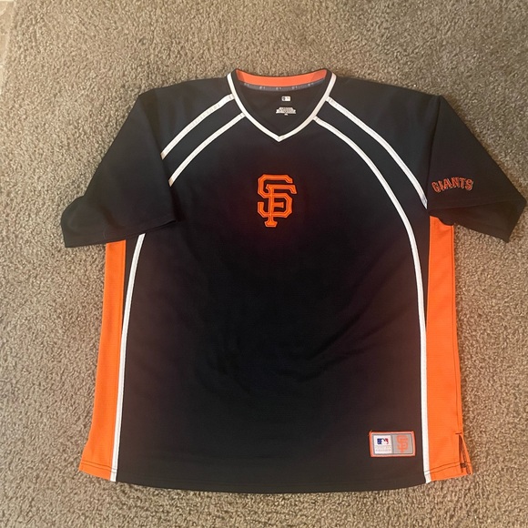 MLB Black and Orange Jersey - Picture 5 of 8